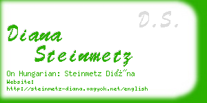 diana steinmetz business card